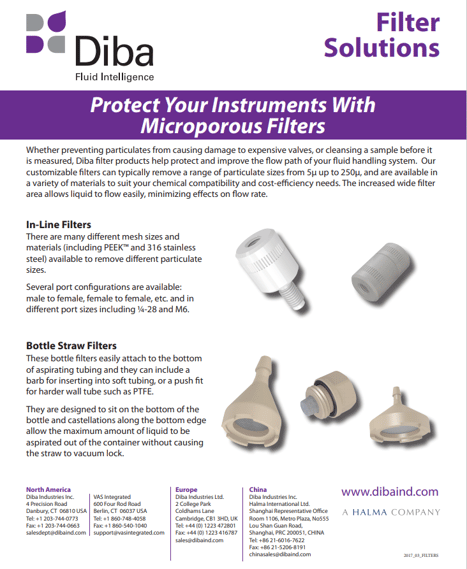 Filter Solutions - Brochure