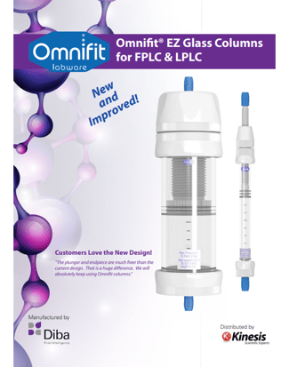 Omnifit EZ Glass Columns for FPLC & LPLC