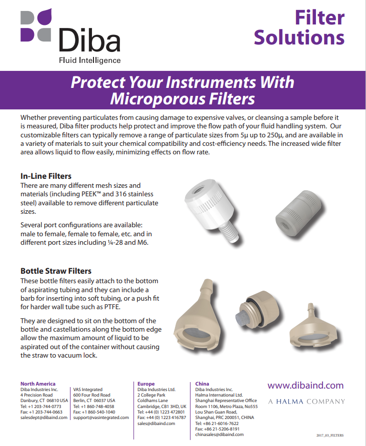Filter Solutions Brochure